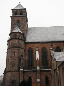 Церковь Св. Петра Старого в Страсбурге, вид католической части церкви