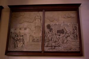 Церковь Св. Петра Старого в Страсбурге, барельеф, посвященный жизни св. Петра