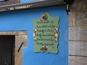 Вывеска эльзасского ресторанчика, Страсбург