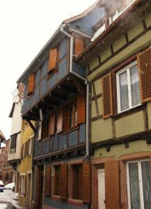 Фахверковые дома в Селесте, Эльзас, Франция