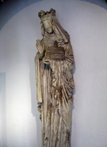 Статуя Агнессы фон Гергхейм работы Бартольди, Кольмар, Франция