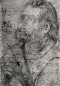 Грюневальд, «Иоганн Евангелист», библиотека университета Эрлангена — Нюрнберга