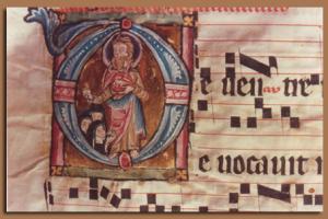 Сборник песнопений монастыря Унтерлинден, Кольмар, Франция