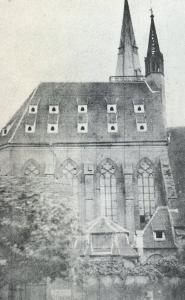 Церковь Св. Петра Старого в Страсбурге, старинная гравюра