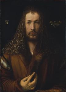 Автопортрет Дюрера (1500), Старая Пинакотека Мюнхена Автопортрет Дюрера (1500), Старая Пинакотека Мюнхена