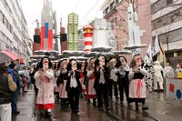 Шествие карнавальной клики, Базель, Швейцария