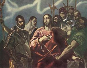 Эль Греко, Снятие одежд с Христа