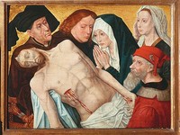 Оплакивание Христа, копия с оригинала Хуго ван дер Гуса
