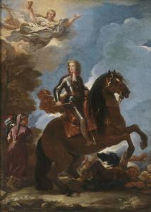 Лука Джордано. Портрет Карла II (до 1694)