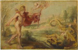 Питер Пауль Рубенс. Аполлон и Пифон (1636–1637)