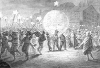 Утреннее шествие на карнавале 1866 года, Базель, Швейцария
