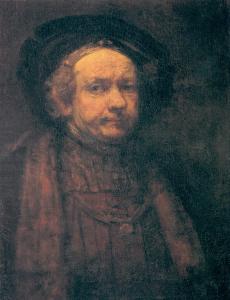 Рембрандт. Автопортрет (ок. 1669)