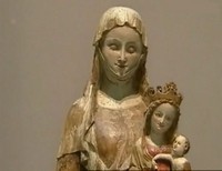 Святая Анна и Дева Мария с Младенцем, Нидерланды, Маас, XIII в.