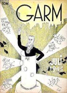 Туве Янссон. Обложка журнала Garm (1945)