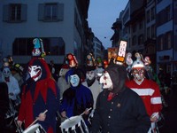 Утреннее шествие на карнавале, Базель, Швейцария