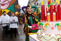 Карнавальная клика на карнавале, Базель, Швейцария