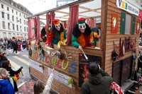 Главное шествие на карнавале, Базель, Швейцария