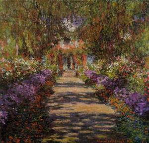 Клод Моне, «Дорожка в саду Живерни» (1902)