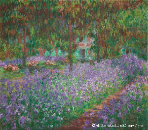 Клод Моне, «Сад художника в Живерни» (1900)