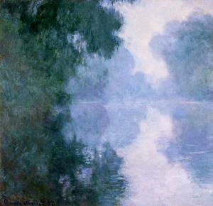 Клод Моне, «Утро на Сене близ Живерни, туман» (1893)