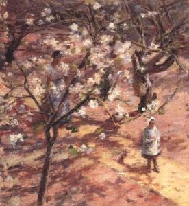 Теодор Робинсон, Цветы в Живерни (1891-1892)