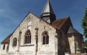 Церковь Св.Радегунды в Живерни, Франция