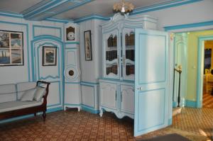 Голубой салон в доме Клода Моне