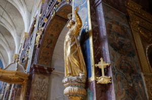Св. Франциск, церковь Нотр-Дам-дез-Анж, Иль-сюр-ла-Сорг, Прованс, Франция