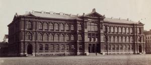Здание музея Атенеум в Хельсинки в 1890 году