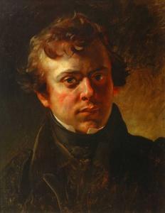 Архитектор Алексей Горностаев, портрет кисти К. Брюллова (1828)
