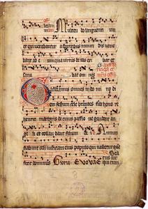 Сборник песнопений Graduale Aboense, Турку, XIV-XV вв.