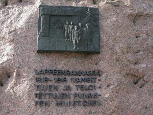 Крепость Лаппеенранты, мемориал в память о расстрелянных красных