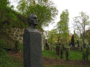 Спасское кладбище, Осло, могила Эдварда Мунка