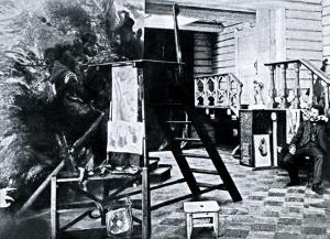 Мастерская Репина (1908)