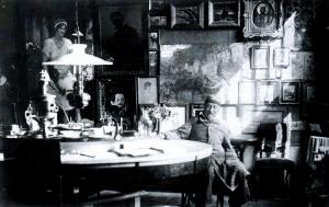 Репин в столовой-мастерской (1929)