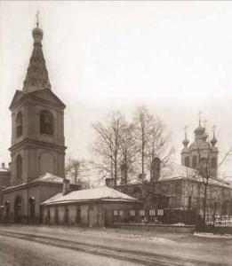 Вид Сампсониевского собора до реставрации 1908-1909 годов