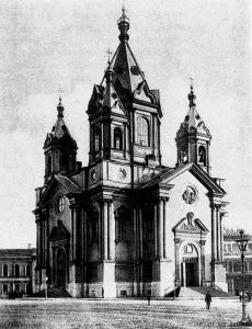 Константин Тон, Благовещенская церковь на площади Труда (1844—1849)