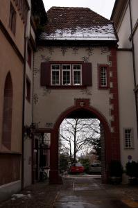Ворота Епископского двора, Базель, Швейцария