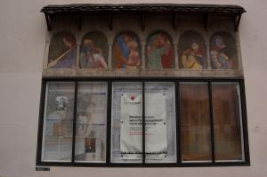 Дом с фресками на Соборной площади, Базель, Швейцария