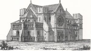 Реконструкция позднероманского Базельского собора