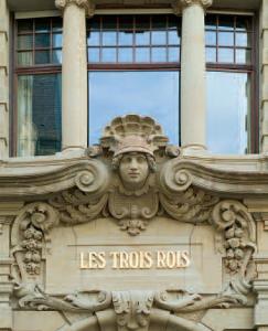 Здание банка, ныне часть отеля Les Trois Rois