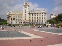Площадь Каталонии, Барселона, Испания
