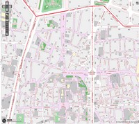 Карта центра Барселоны (Готического квартала)