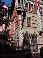 Дом Висенса по проекту Гауди, Барселона, Испания