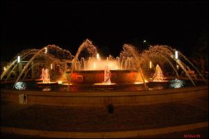 Светящийся фонтан в Салоу, Испания
