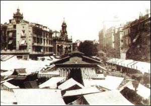 Центральный рынок до постройки нынешнего здания, Валенсия, Испания