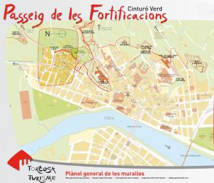 Маршрут по укреплениям, Тортоса, Испания