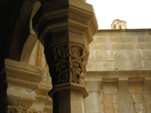 Клуатр монастыря Поблет, Каталония, Испания