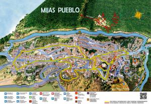 Карта Михаса, Андалусия, Испания