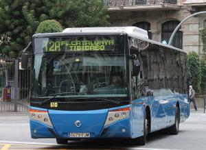 Автобус T2A до Тибидабо, Барселона